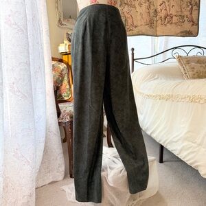 Nancy bolden high waisted green trousers women’s size‎ 14